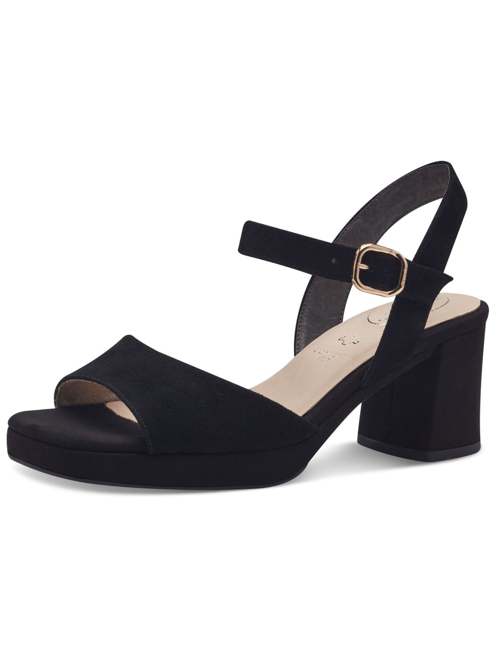 Sandalen Veloursleder Riemchensandalette