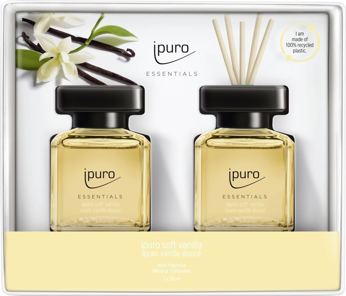 IPURO Raumduft ipuro Raumduft Essentials Set Soft Vanilla 2 x 50