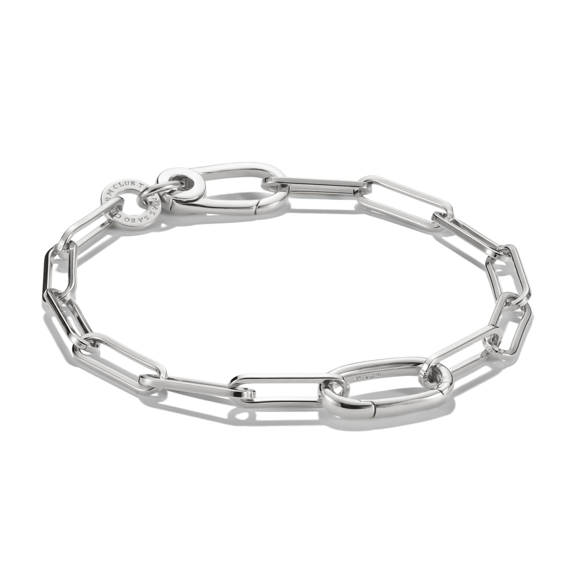 THOMAS SABO Charm-Armband Charm Club Connect: Paperclip mit einem Connect Link