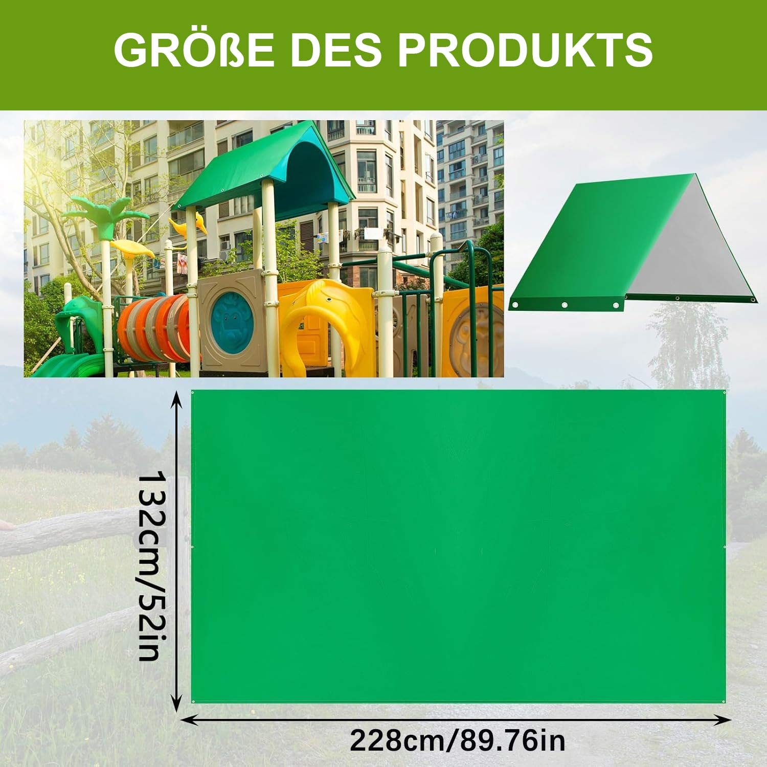 Refttenw Schutzplane Schaukel Ersatzplane Gartenschwungabdeckung für günstig online kaufen