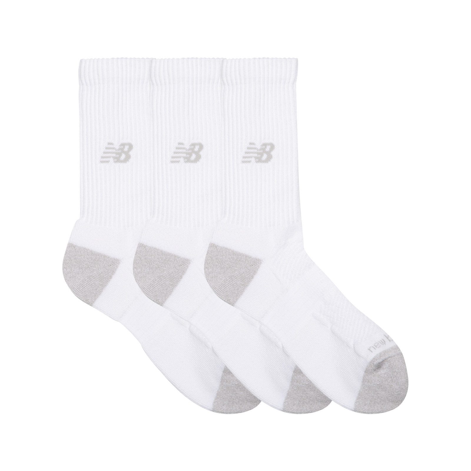 New Balance Sportsocken ACTIVE CREW SOCKS 3 PACK (3-Paar) 3er-Pack, Cushion-Ausführung, strapazierfähige Verarbeitung
