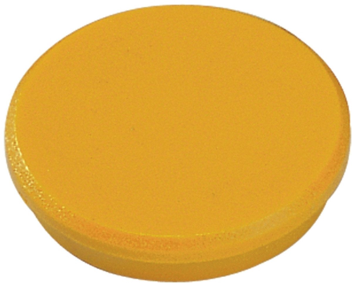Magnet Magnet rund 32mm gelb