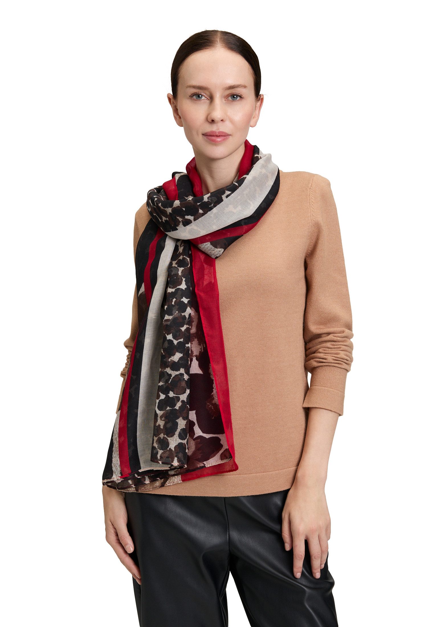 Betty Barclay Schal Damen Basic-Schal mit Blumenprint