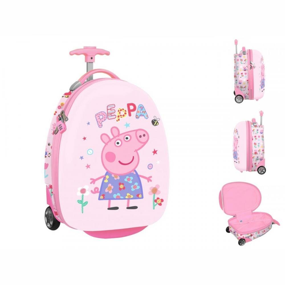 Peppa Pig Trolley »Koffer Peppa Pig Having Fun Rosa 16 28 x 43 x 23 cm«
