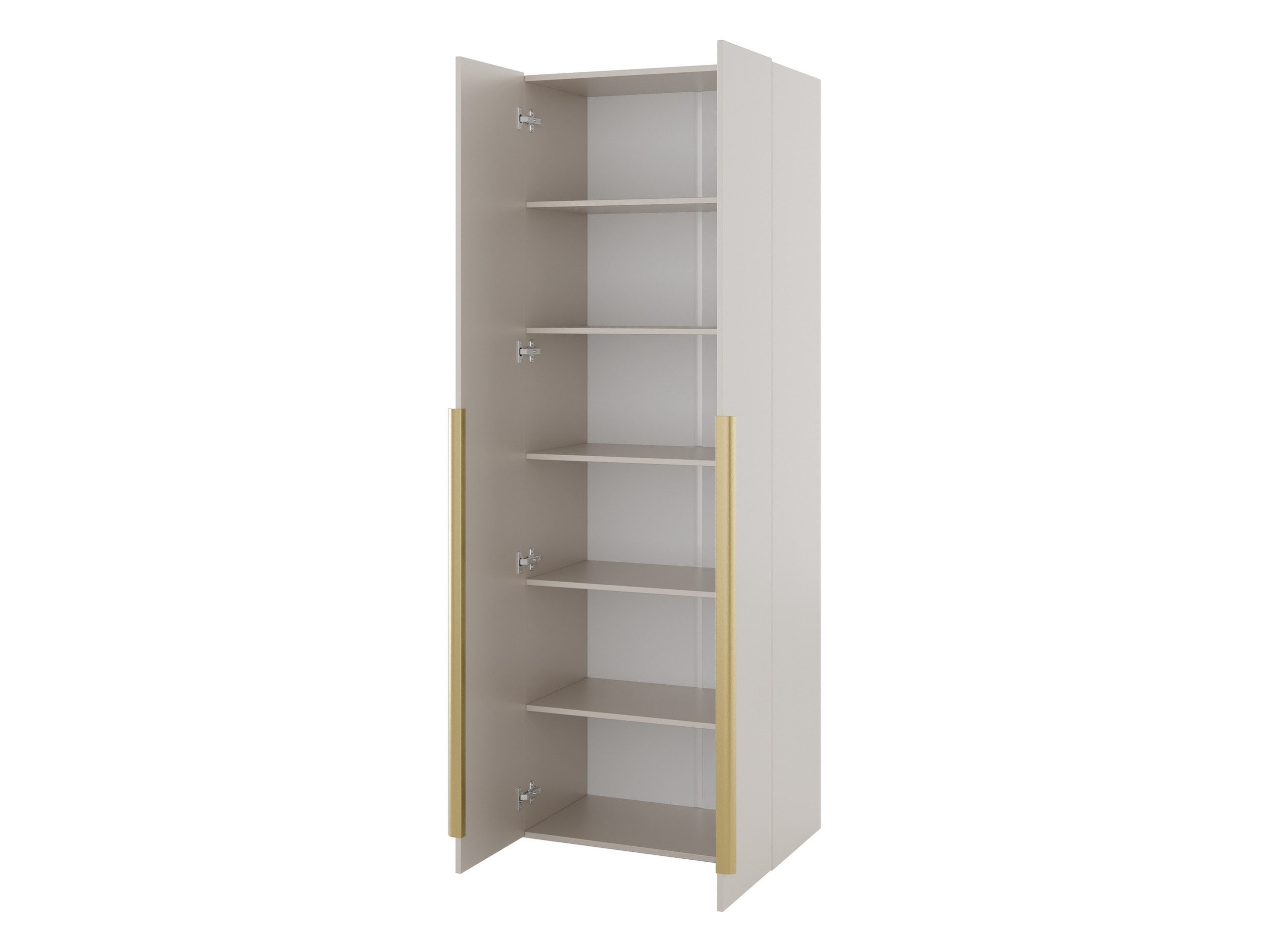 MIRJAN24 Garderoben-Set Kerkin I, (2er-Set, Kleiderschrank, Schuhschrank mit Kleiderhakenbrett), 7 Kleiderhaken für Kleidung, Gepolstertes Sitzpaneel