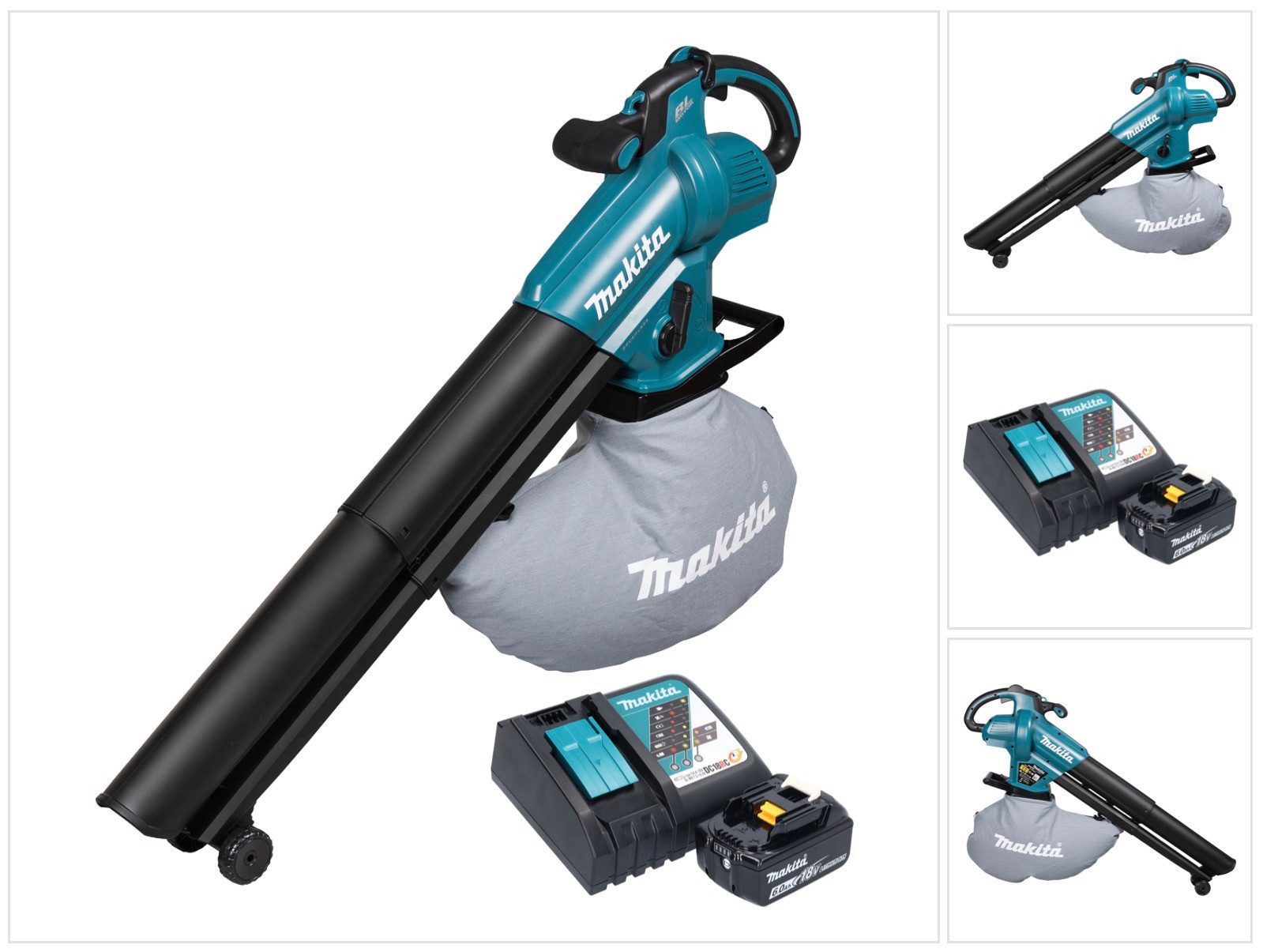 Makita Akku-Laubbläser DUB 187 RG Akku Laubbläser und Laubsauger 18 V Brushless
