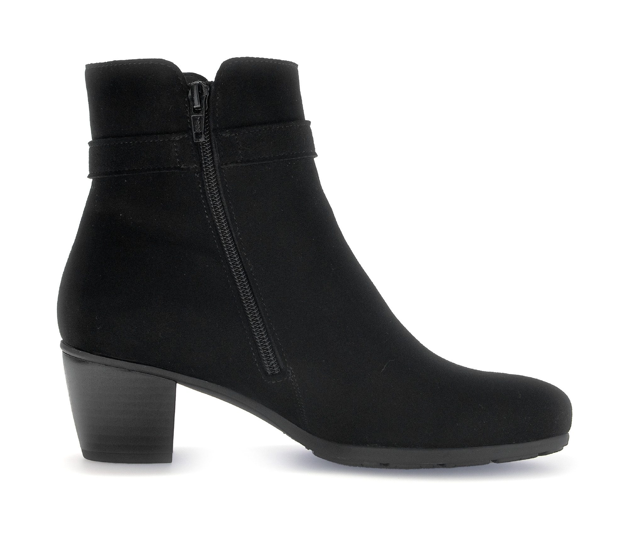 Gabor Stiefelette, Blockabsatz, Businessschuh in schmaler Form