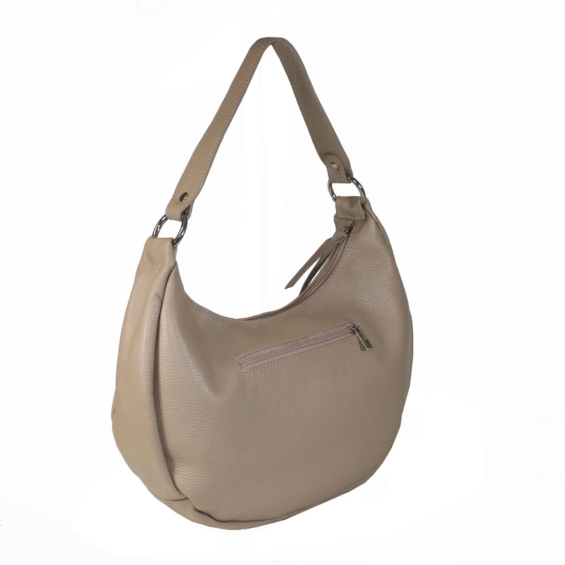 in Handtasche Made Taupe fs7219, Italy Optik, fs-bags Patchwork