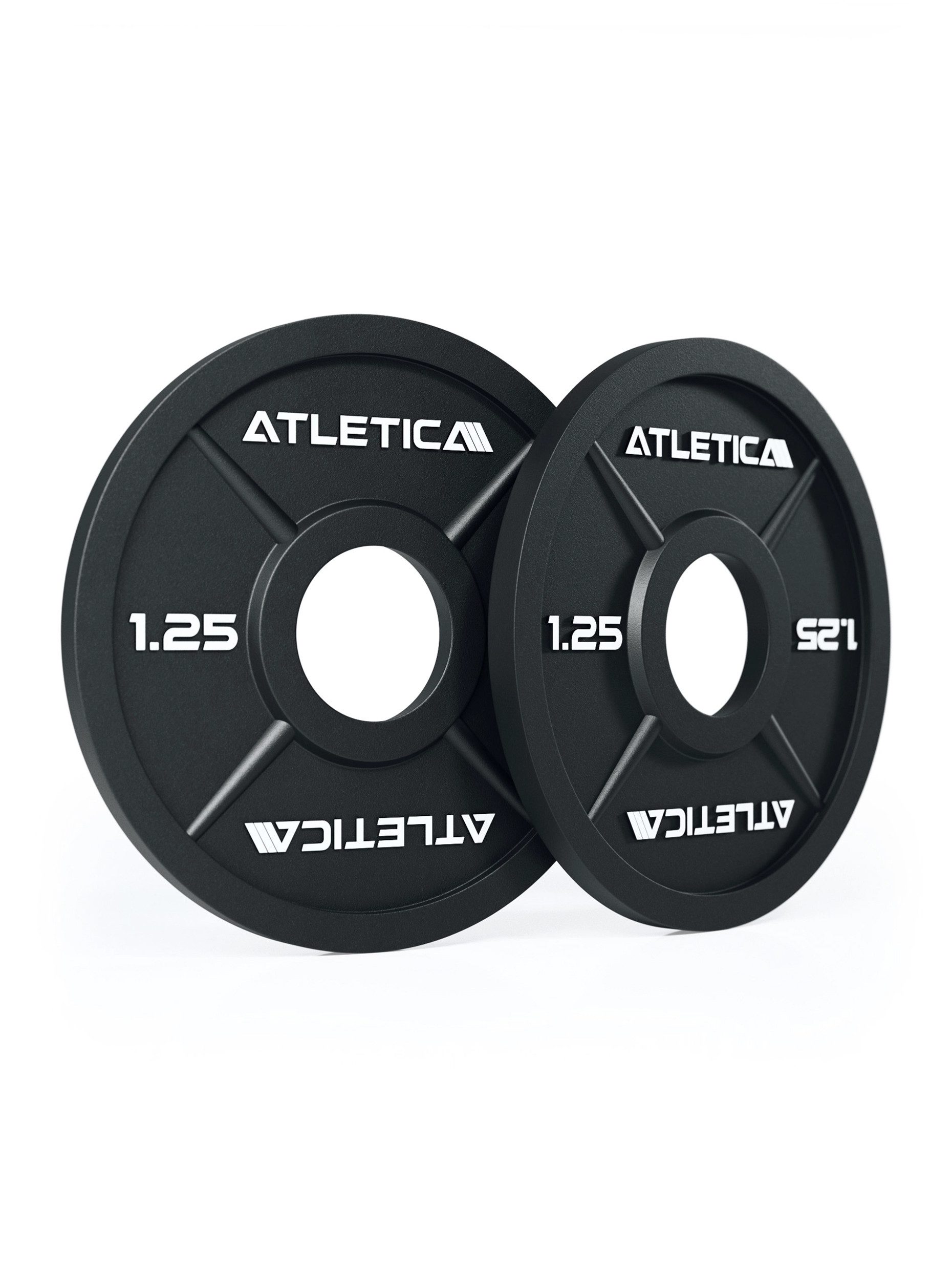 ATLETICA Hantelscheiben Iron Plates, Paar, Paarweise von 1,25 bis 25 kg, Ø 50 mm, 2.5 kg