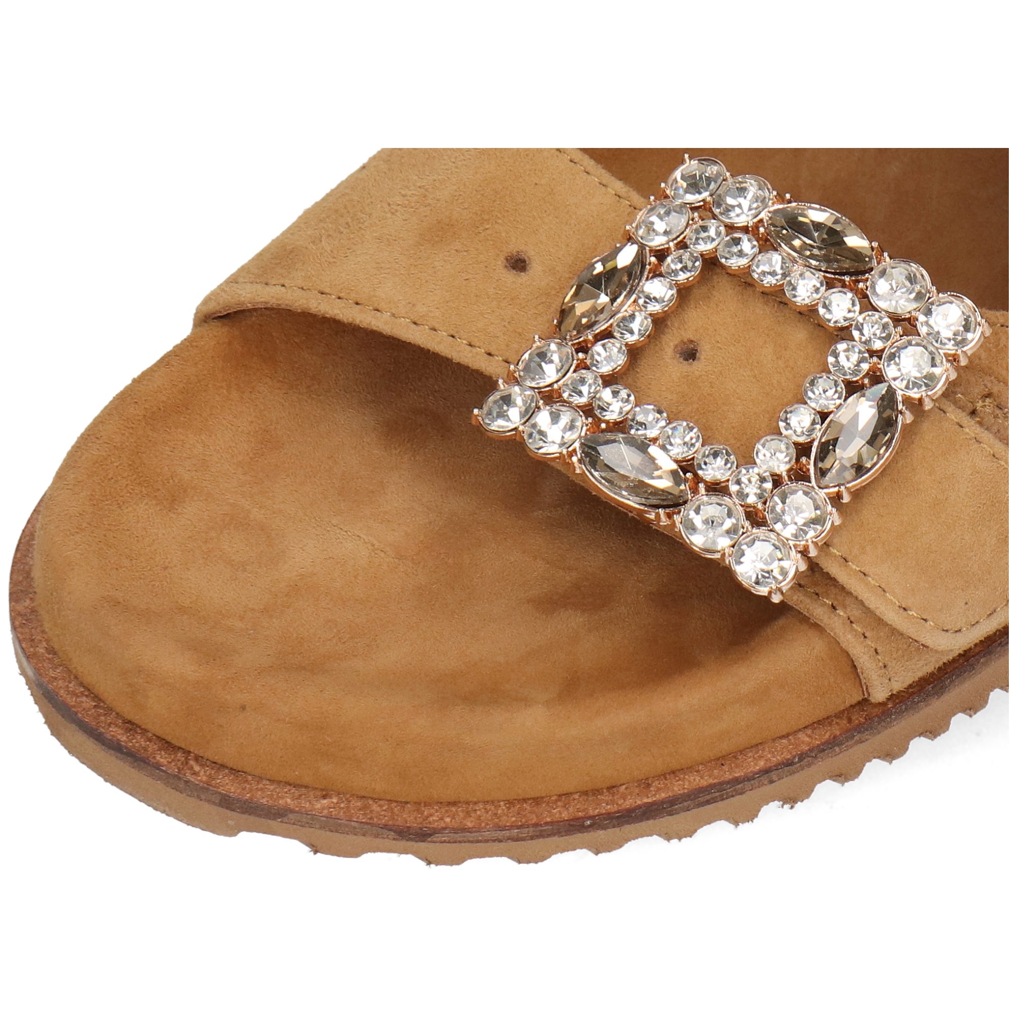 Melvin & Hamilton Eve 1 Leder-Pantoletten für Damen Pantolette Flache Absätze, Echtes Leder