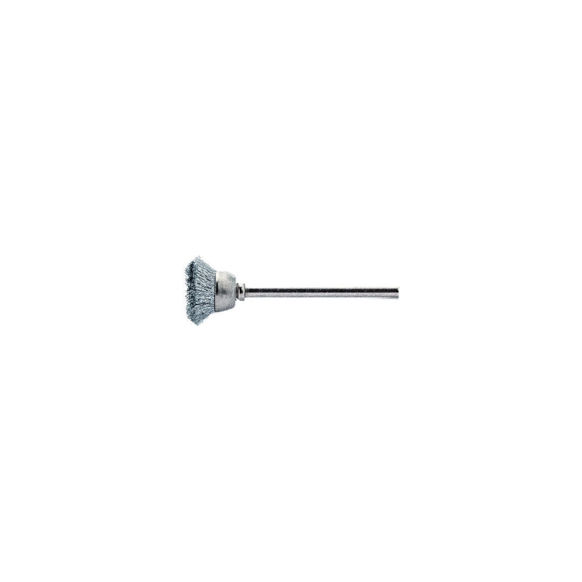 Lessmann Rundbürste Lessmann Miniatur-Topfbürste INOX-Draht 0,10 mm, Bürsten-⌀ 18 mm