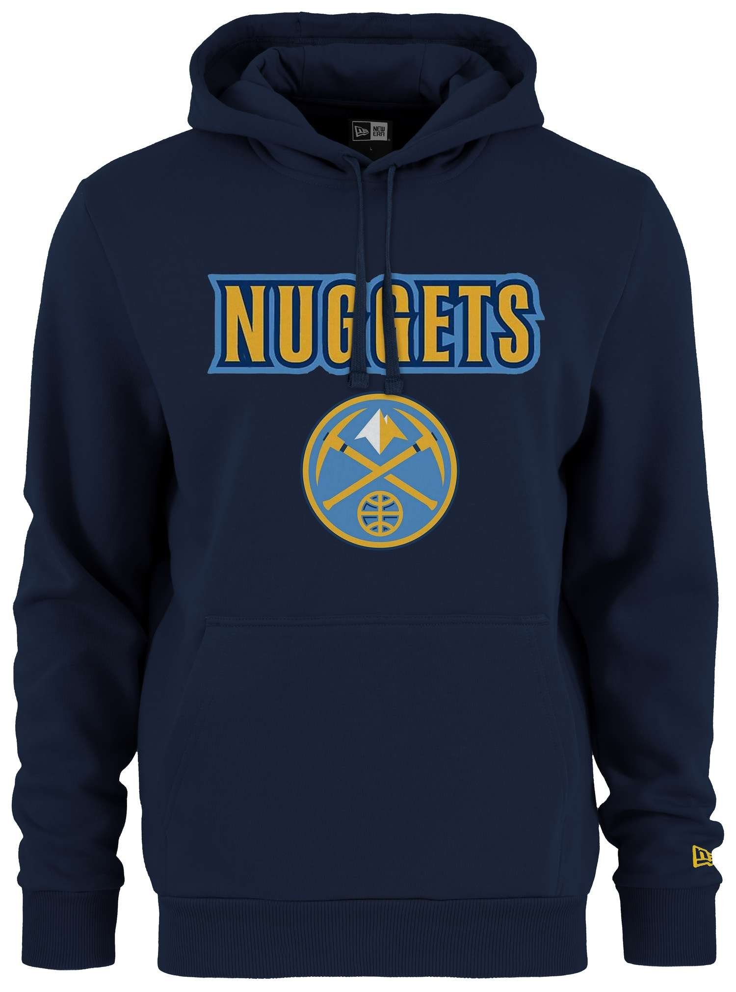 New Era Hoodie Denver Logo NBA Team Nuggets