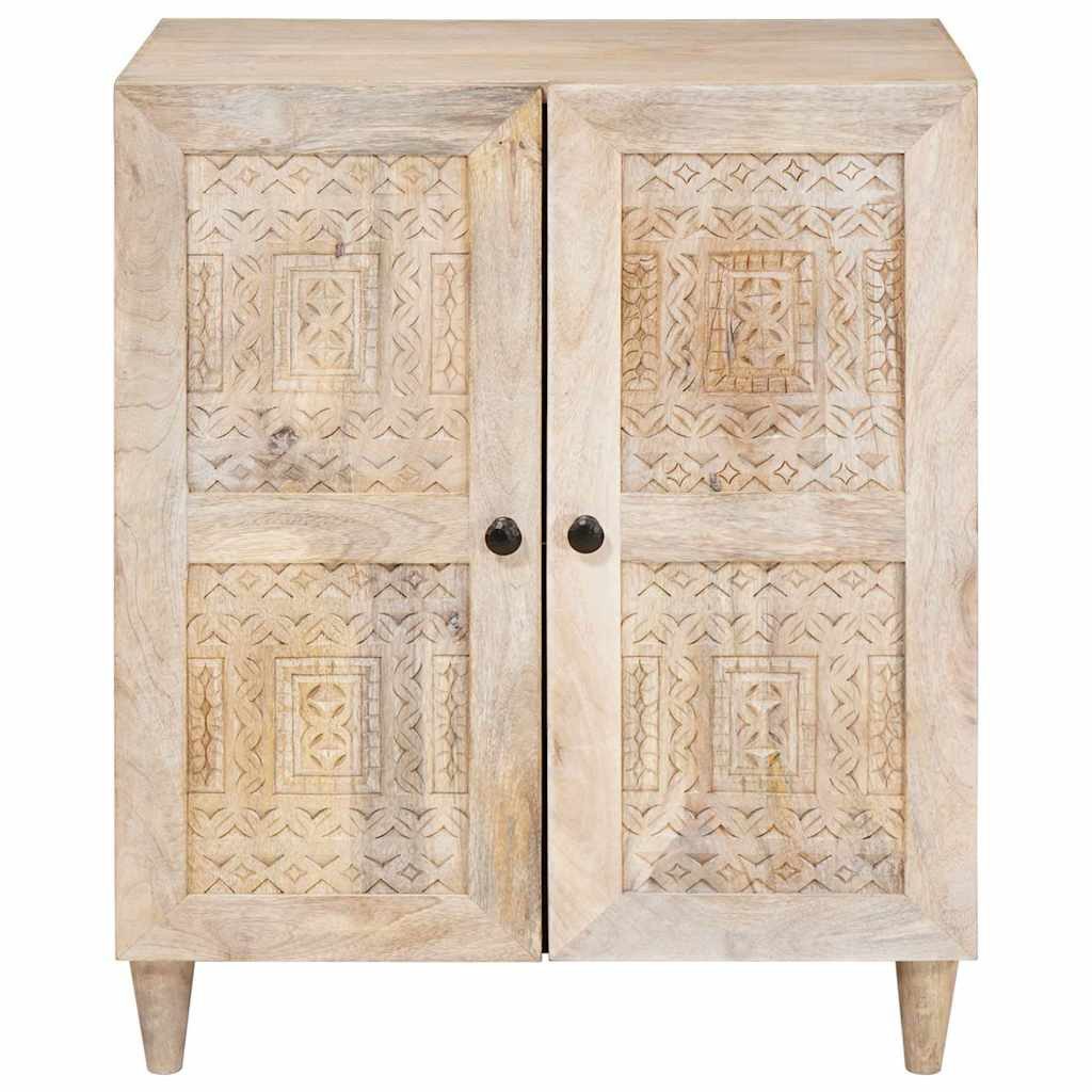 vidaXL Schranksystem Sideboard Weiß 60 x 33 x 75 cm massives holz (1-St)