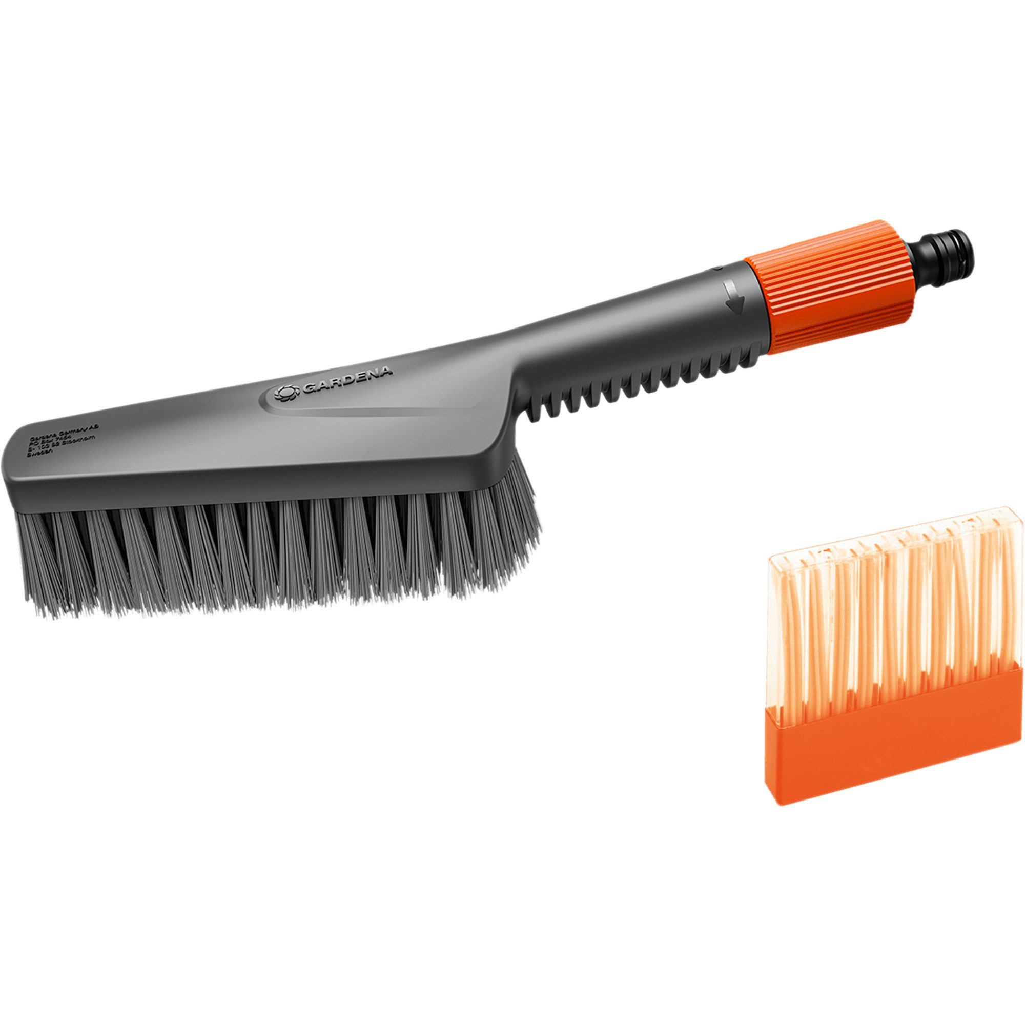 GARDENA Bewässerungssystem Cleansystem Wasch-Set mit Handbürste M soft