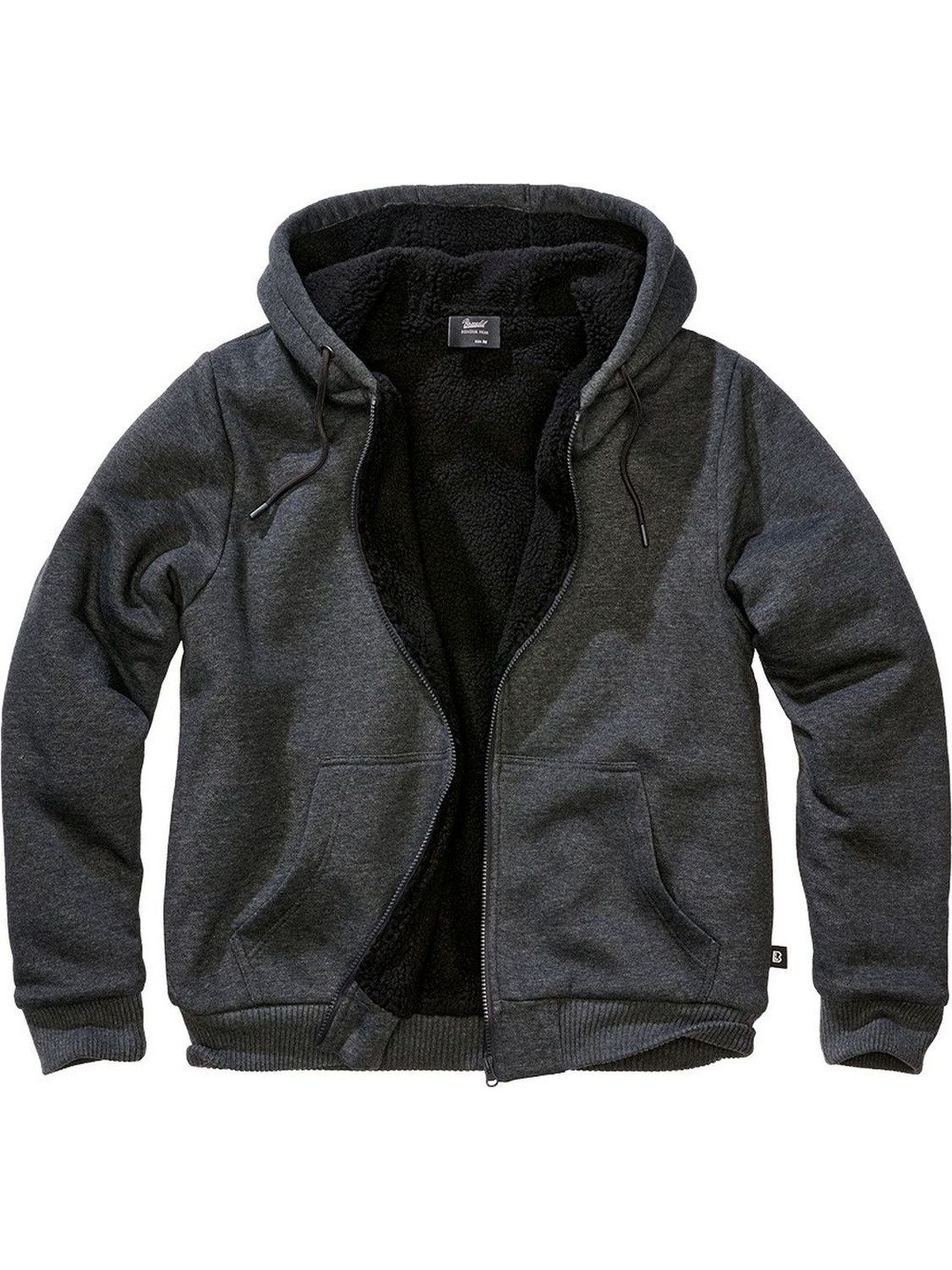 Brandit Kurzjacke Sweatjacket Teddylining