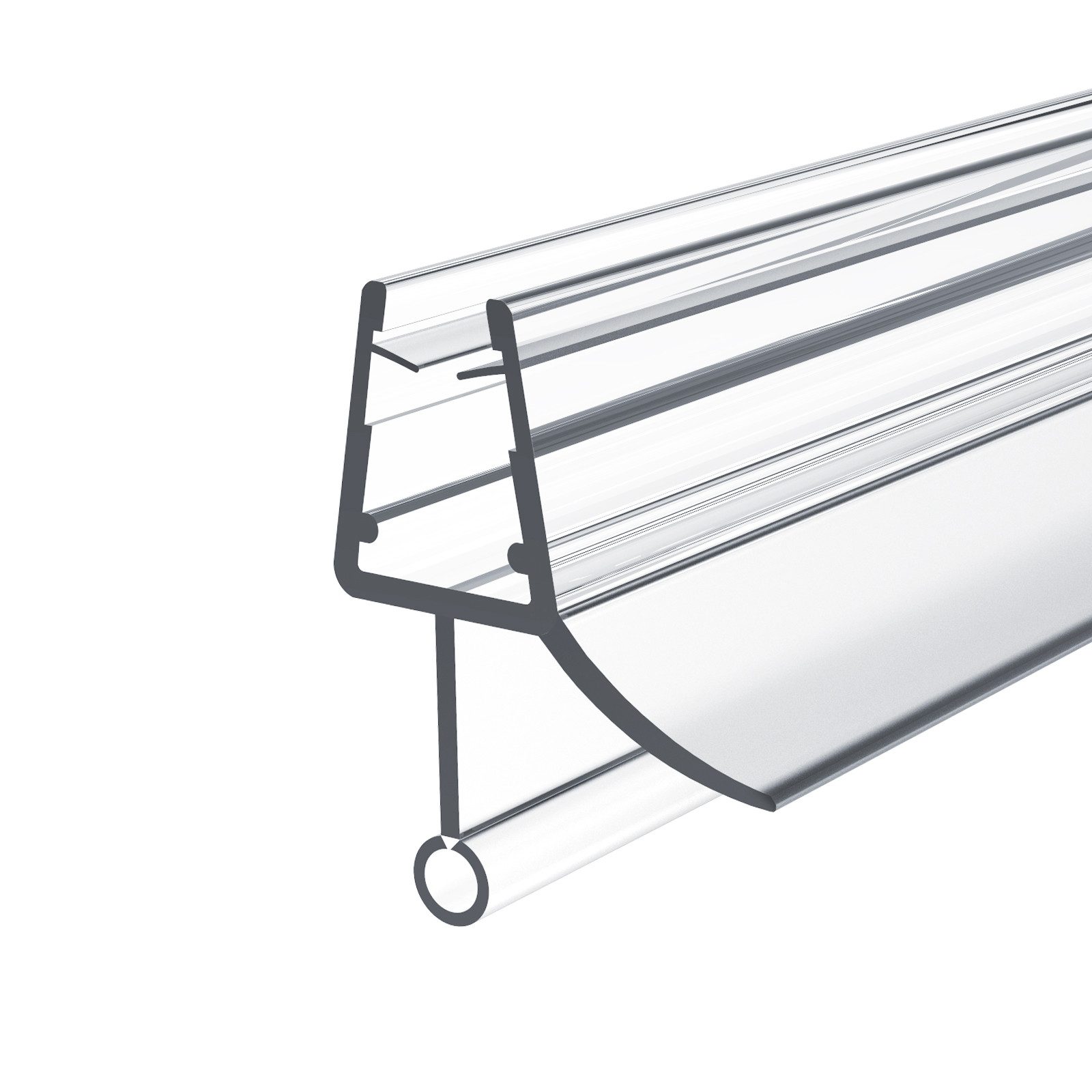 Duschdichtung Ersatzdichtung Wasserabweiser Duschdichtung für 4-6 mm Glas