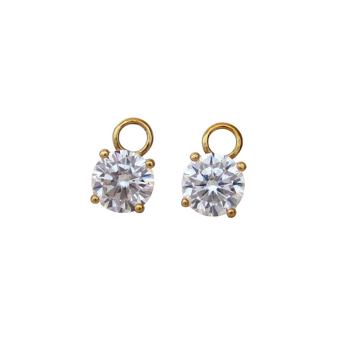 NICEANDnoble Einhänger für Ohrschmuck 585er Gelbgold, ein Paar Ohrring-Einh günstig online kaufen