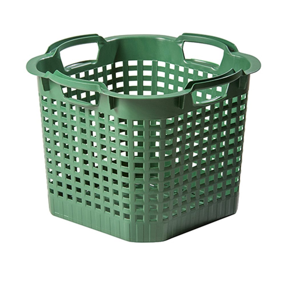 GreenLife Allzweckkorb Korb Unikorb Gartenkorb Multikorb Holzkorb Gartenkorb grün 25 Liter