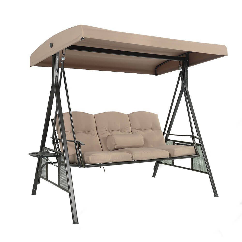 HOME DELUXE Hollywoodschaukel DESCANSO, 3-Sitzer, ohne günstig online kaufen