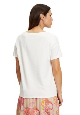 Betty Barclay T-Shirt mit Schleifenknoten (1-tlg) Materialmix