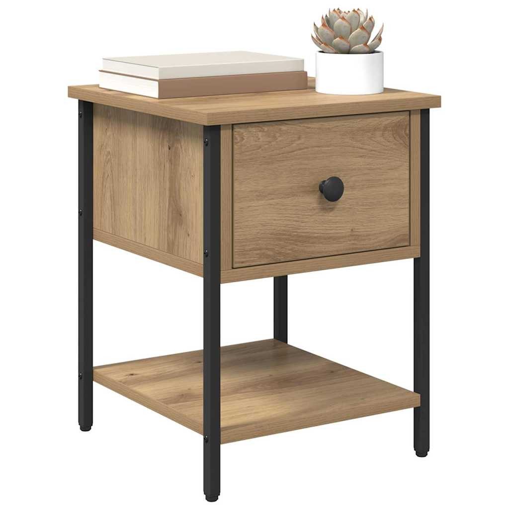 vidaXL Nachttisch Nachttisch Artisan-Eiche 34 x 35,5 x 45 cm Holzwerkstoff günstig online kaufen