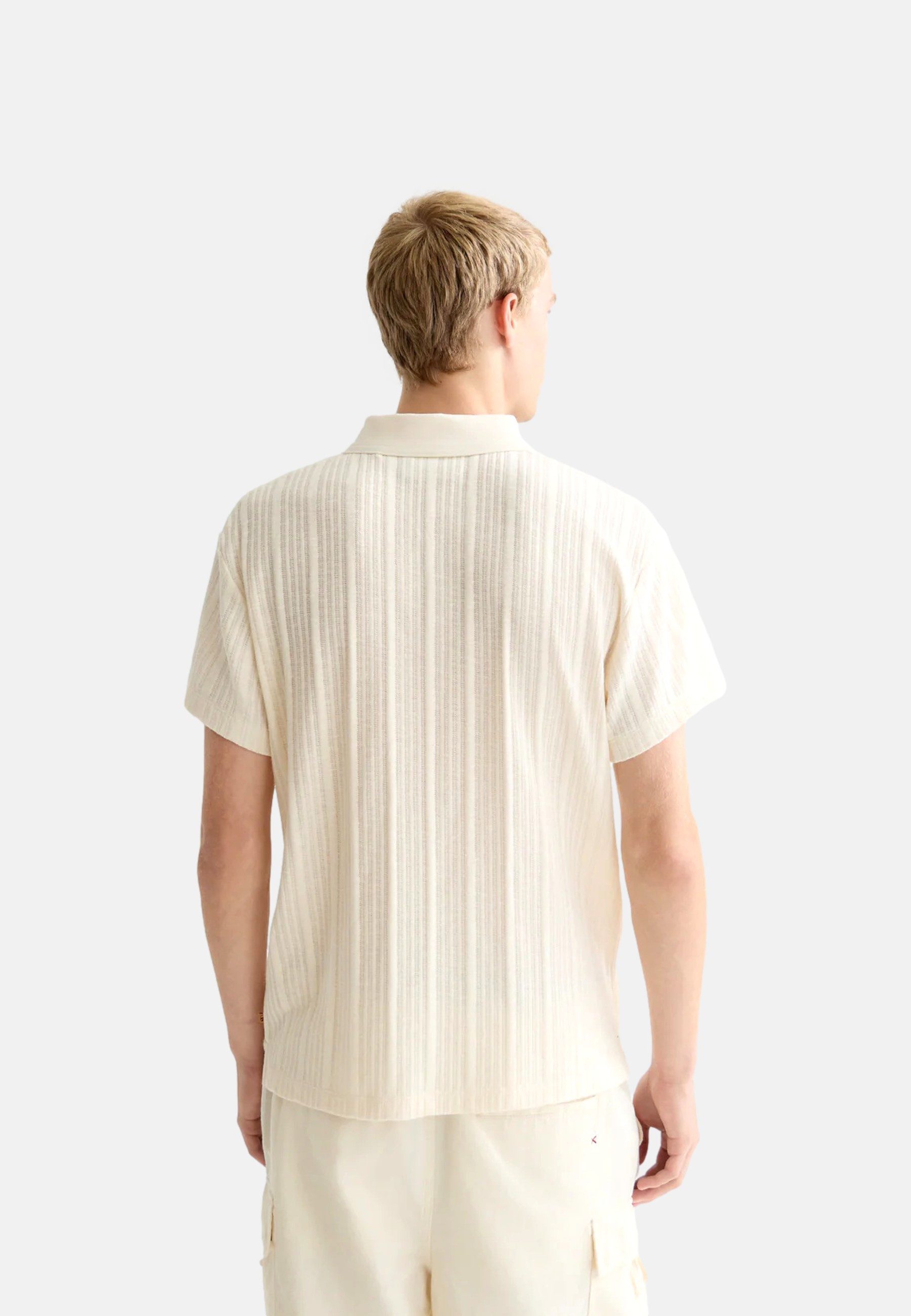 Scotch & Soda Poloshirt Poloshirt Kurzarmshirt mit Polokragen (1-tlg., 1)