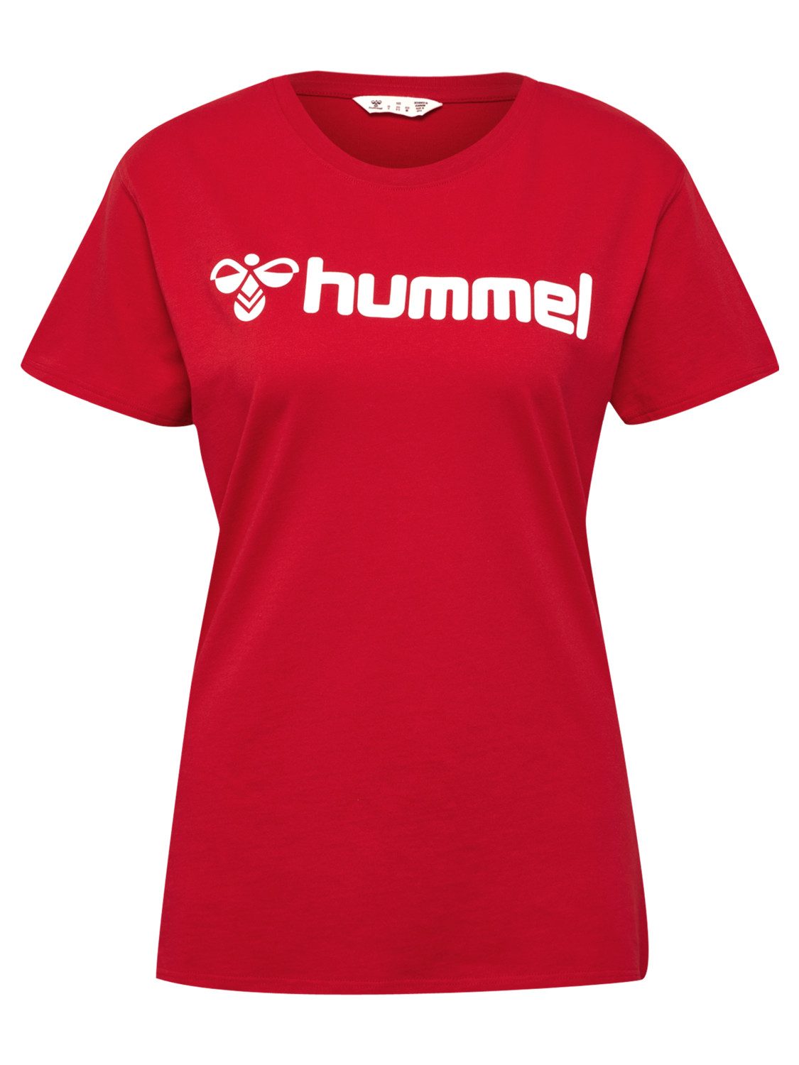 hummel T-Shirt Regular Fit Stretch Rundhalsausschnitt Logo hmlGO 2.0 LOGO T-SHIRT S/S WOMAN