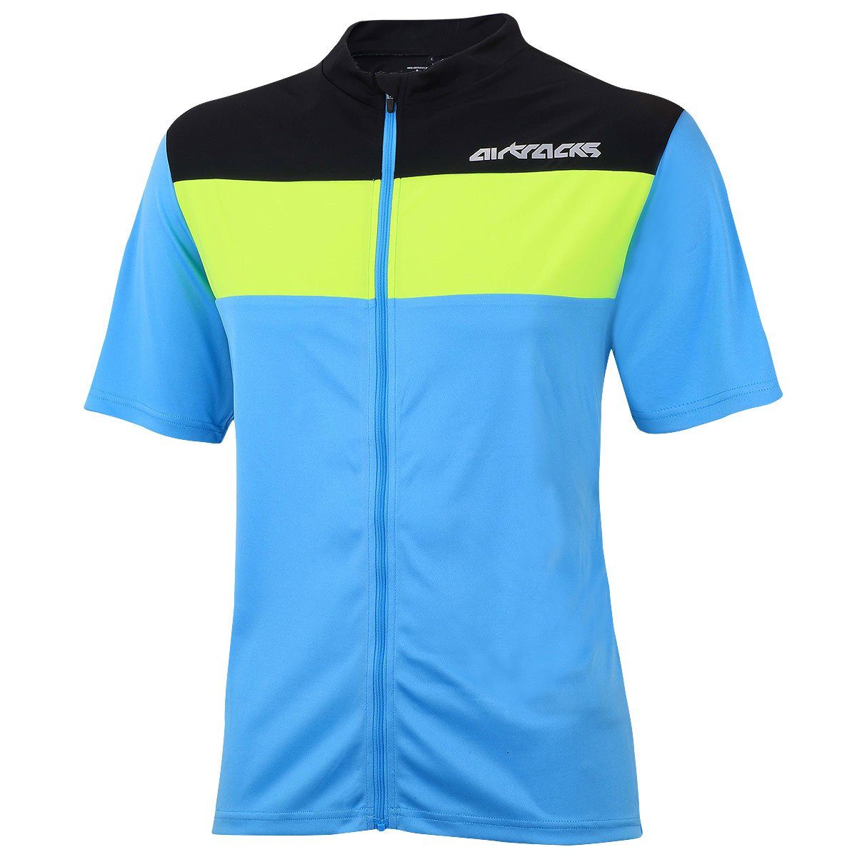 Airtracks Radtrikot Herren Fahrradtrikot Kurzarm Pro Air (atmungsaktives Radtrikot - Jersey mit Quick Dry & Anti-UV) » S M L XL XXL XXXL «