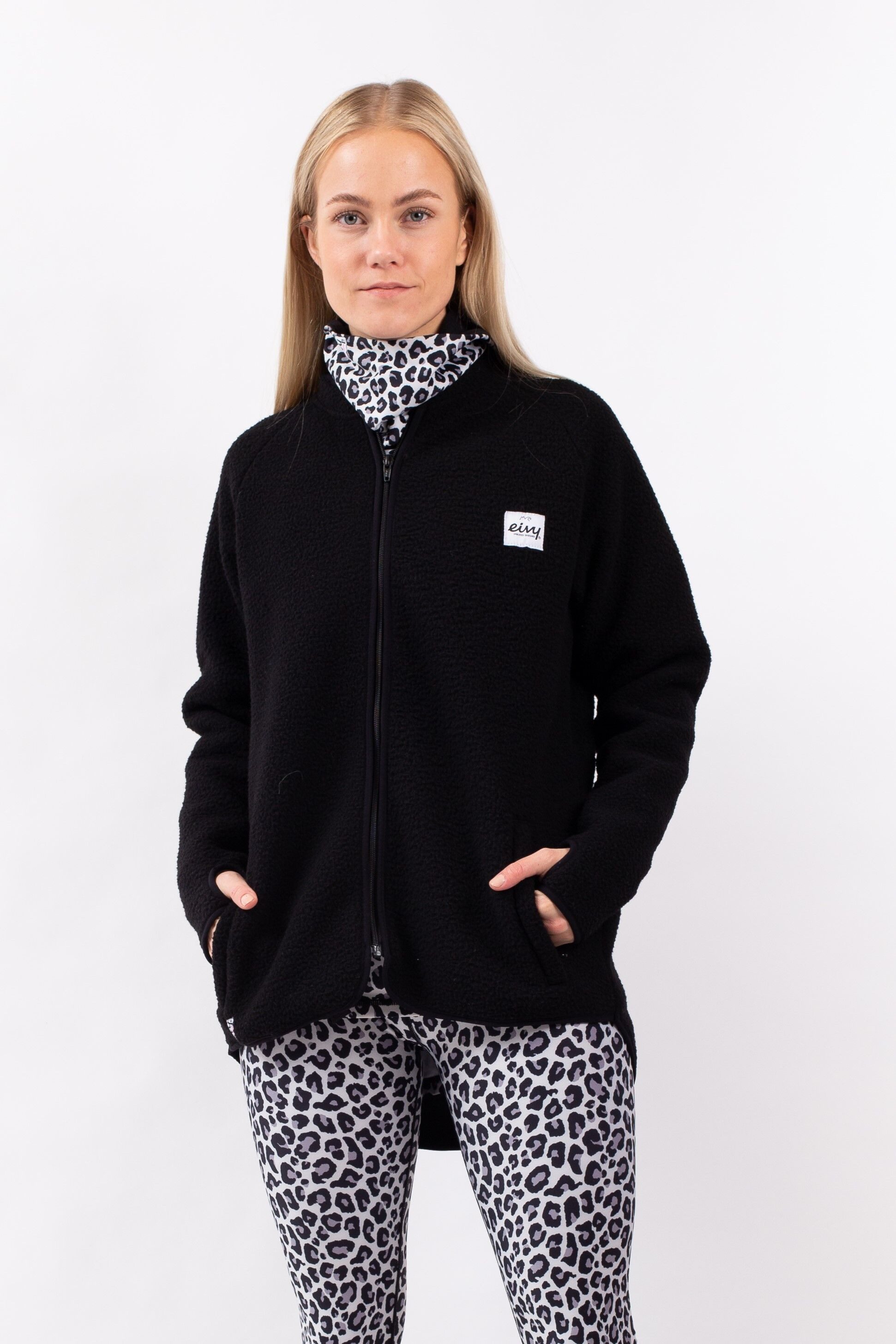Eivy Fleecejacke mit Stehkragen