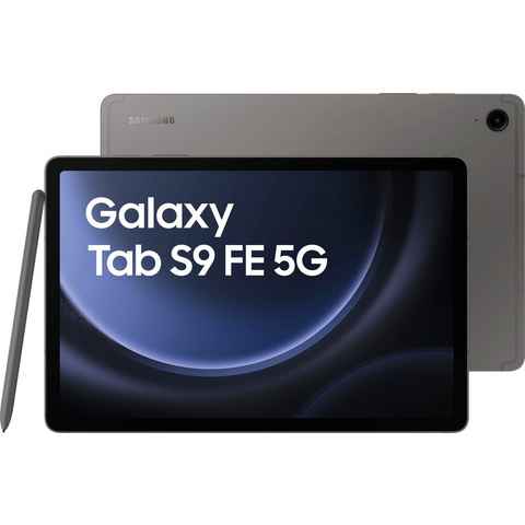 Samsung Galaxy Tab S9 FE 5G Tablet (10,9", 256 GB, Android,One UI,Knox, 5G, AI-Funktionen)