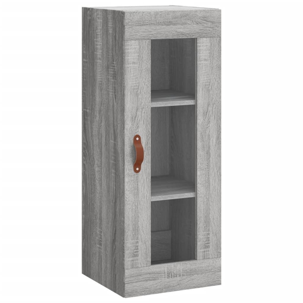 vidaXL Hängeschrank Wandschrank Grau Sonoma 34,5x34x90 günstig online kaufen
