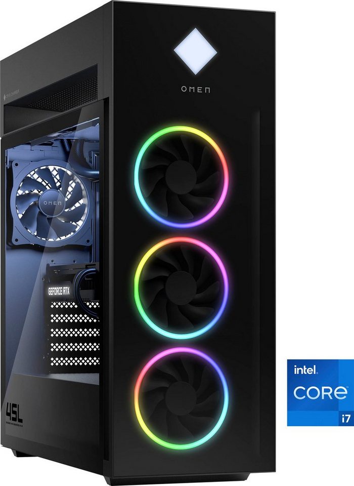HP 2000 GeForce GB Gaming-PC Flüssigkeitskühlung) 4080, Core 32 GT22-2001ng SSD, GB 14700K, RAM, i7 RTX™ (Intel