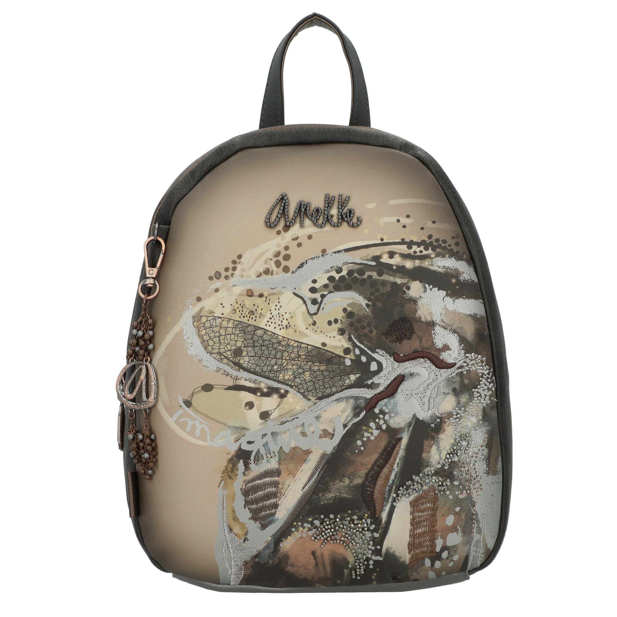Anekke Damenrucksack Wings – Mittelgroß, Mit Flügel-Design, 27x29x10 Cm, Mehrfarbig