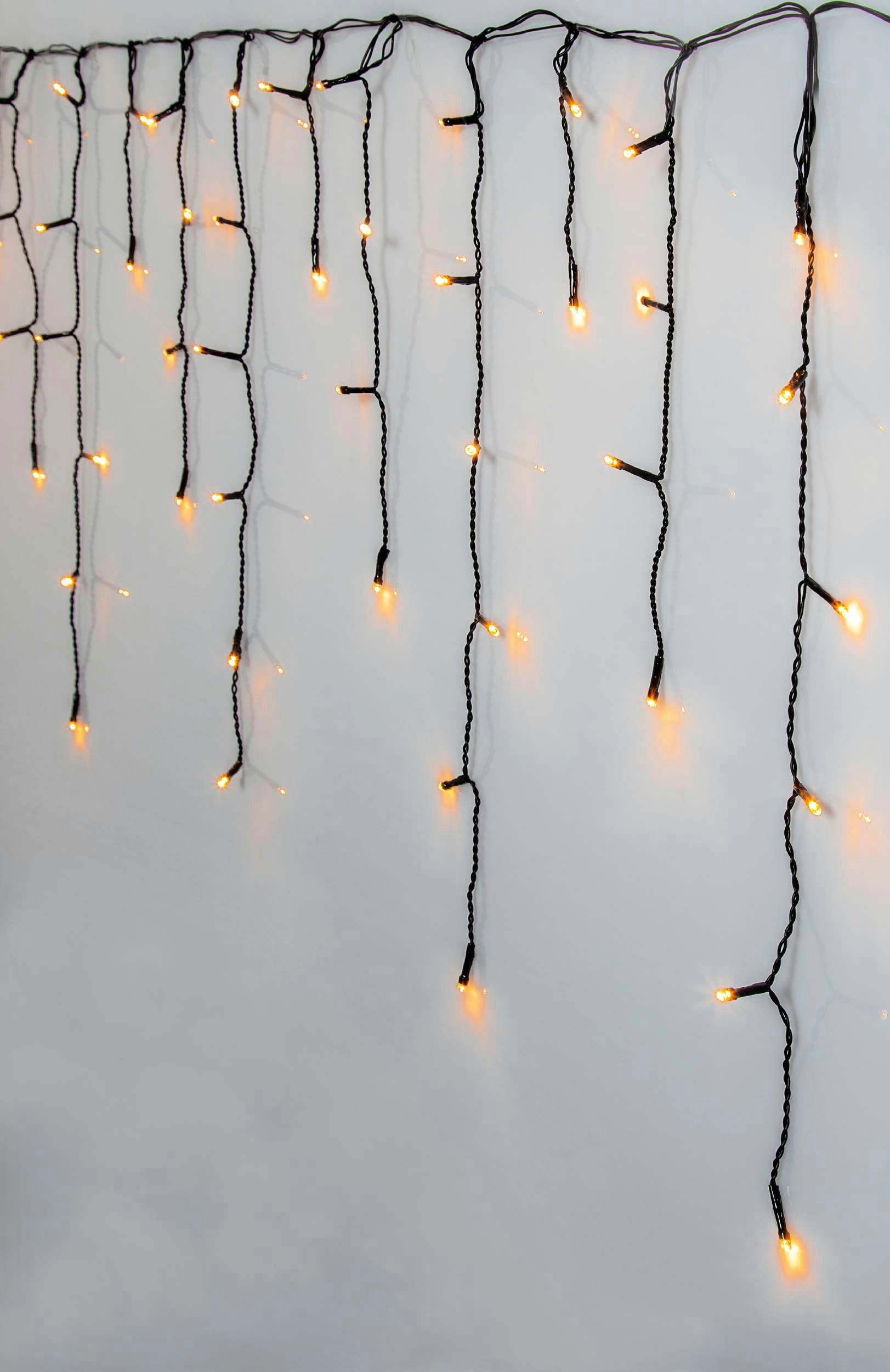 EGLO LED-Lichterkette GOLDEN WARM WHITE, 960-flammig, Lichterkette außen, Outdoor-Lichtervorhang, extra-warmweiß, 23,9 m