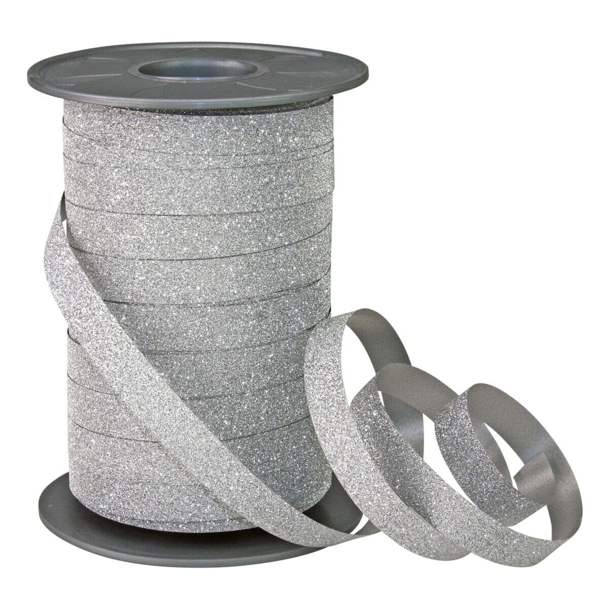 Organza lint geel 25 mm (50 meter