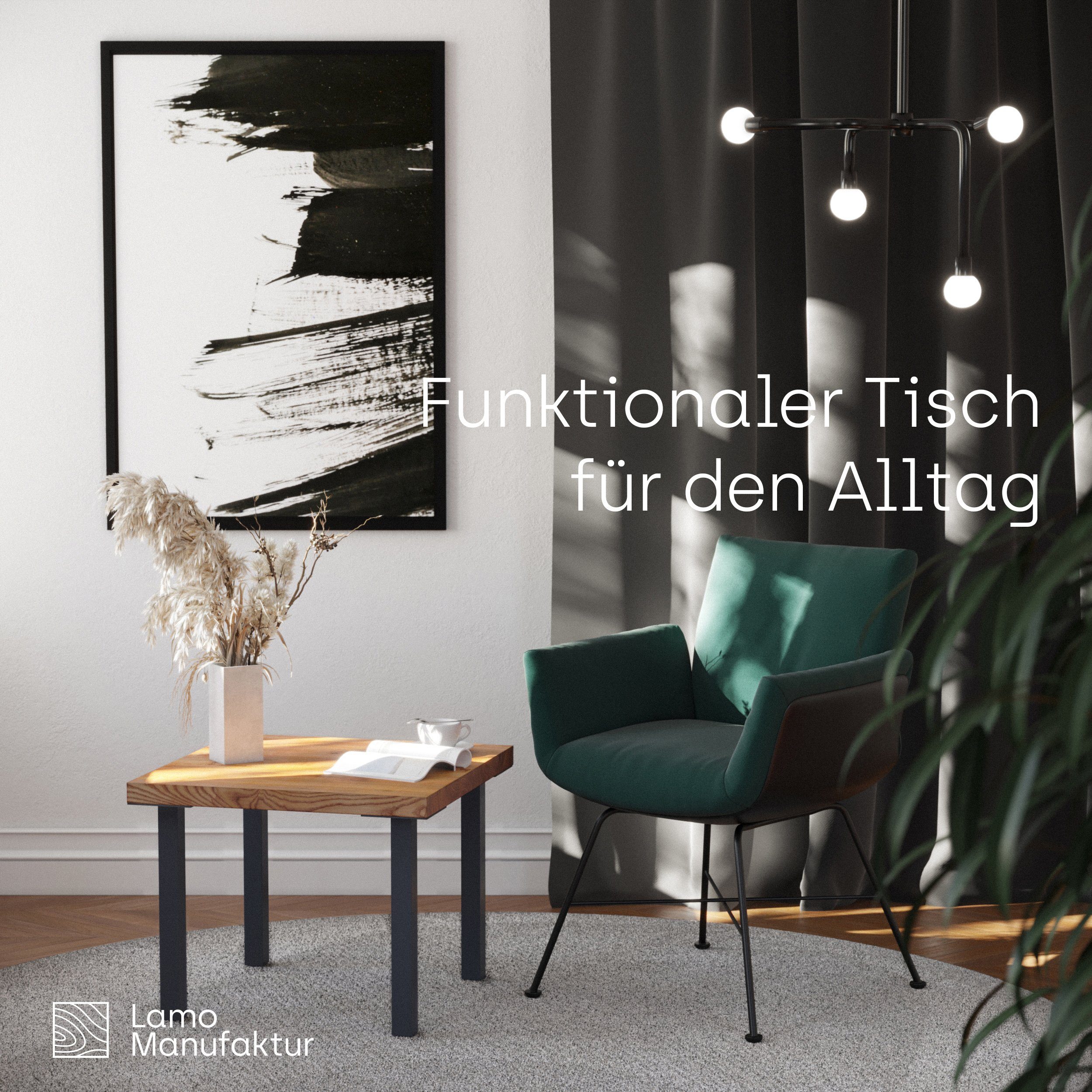 LAMO Manufaktur Esstisch Classic Küchentisch Tischplatte günstig online kaufen