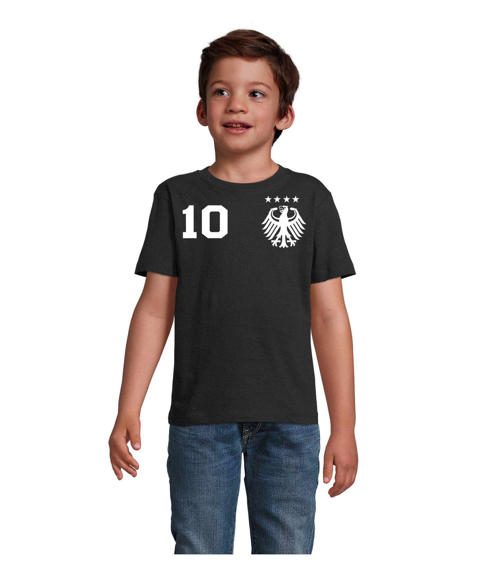 T-Shirt Kinder Deutschland Germany Sport Trikot Fußball Meister EM