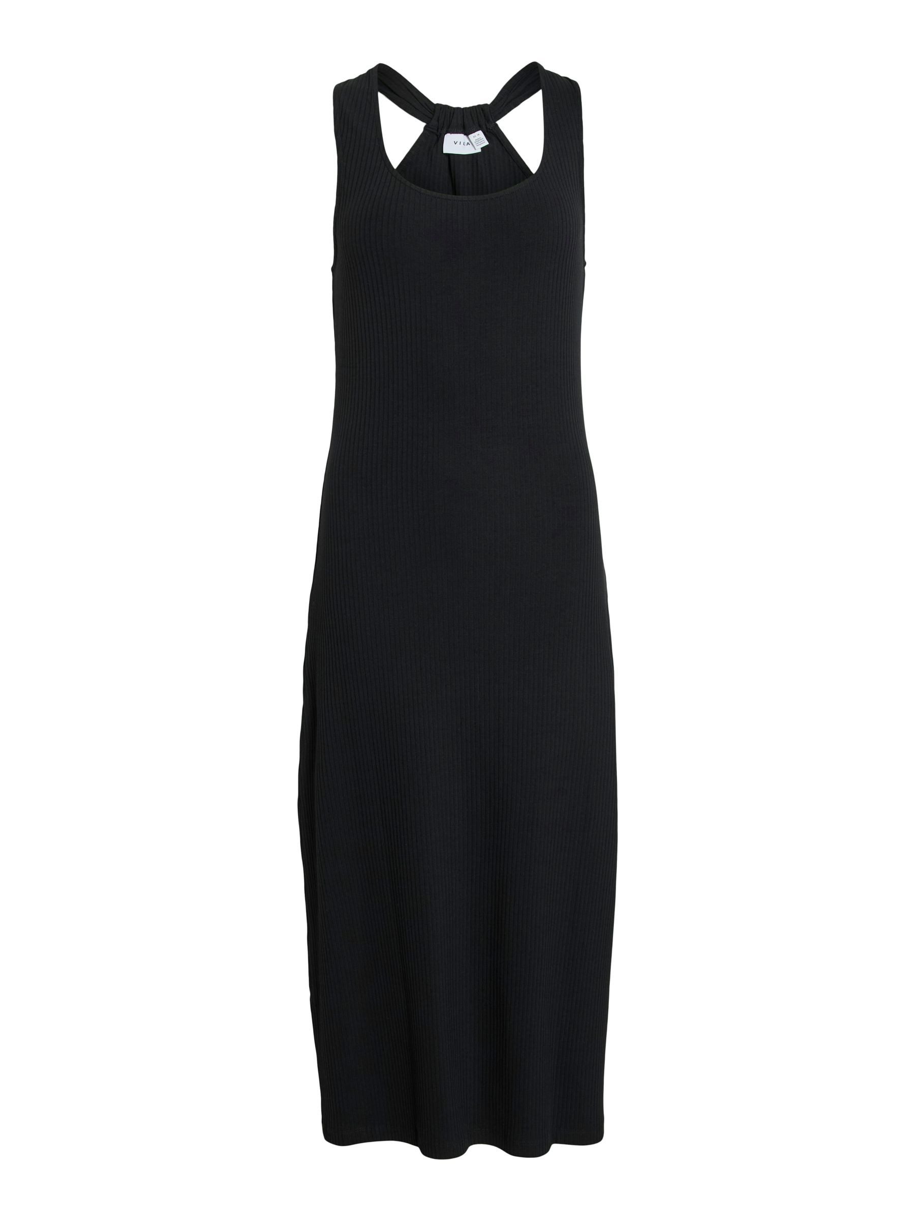 Vila Shirtkleid Leger Geripptes Tanktop Midi günstig online kaufen
