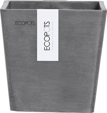 ECOPOTS Blumentopf MANHATTAN S Grey, BxTxH: 17,2x17,515 cm