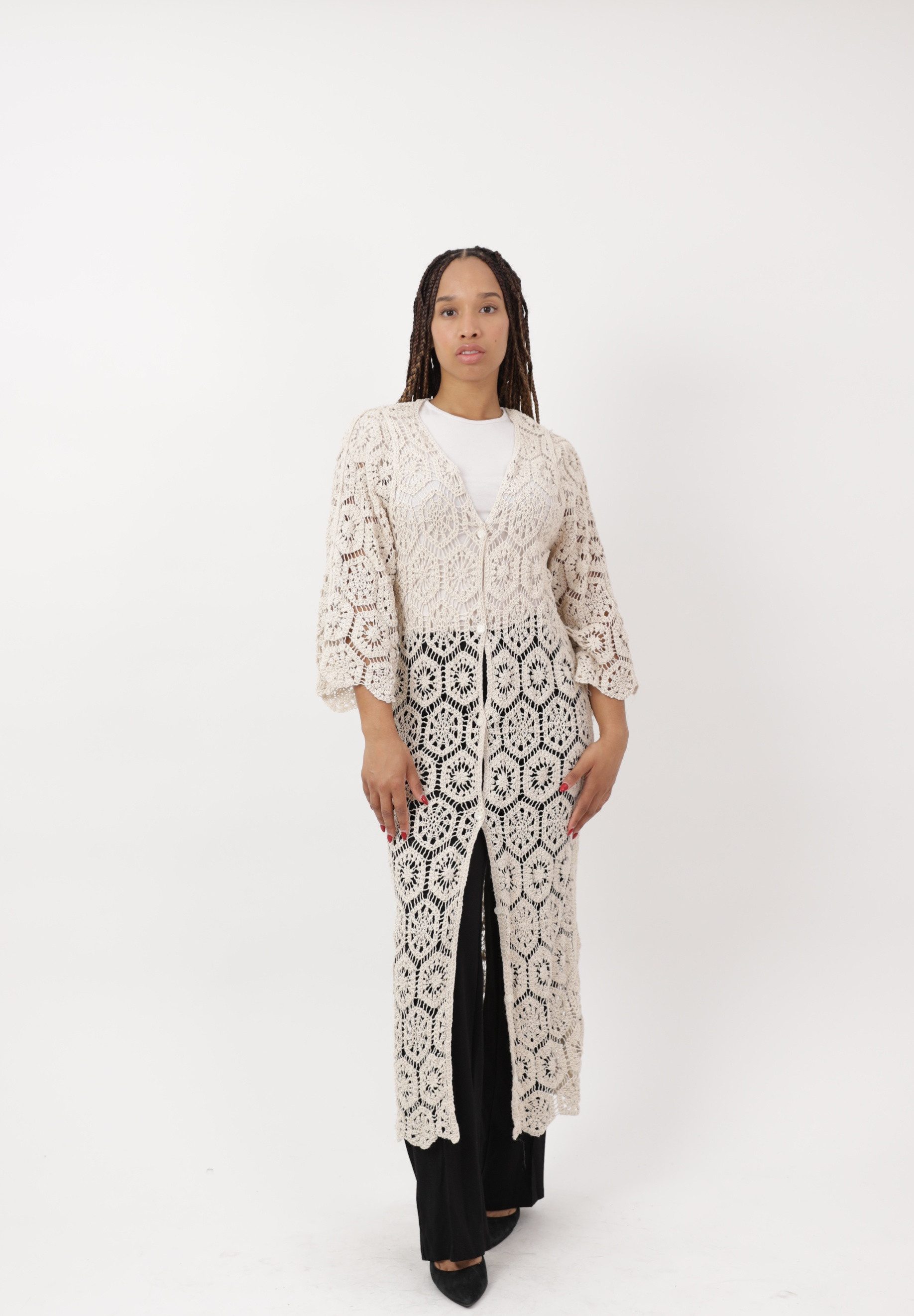 Cherry KoKo Blusenkimono Strandkimono