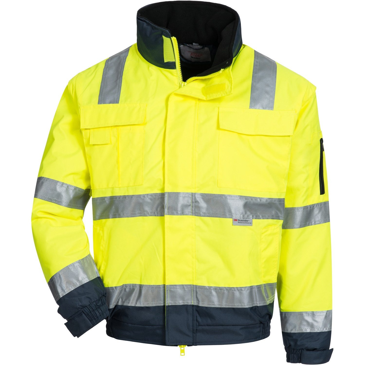 Arbeitsjacke Warnschutz Pilotenjacke "MOTION TEX VIZ PLUS"