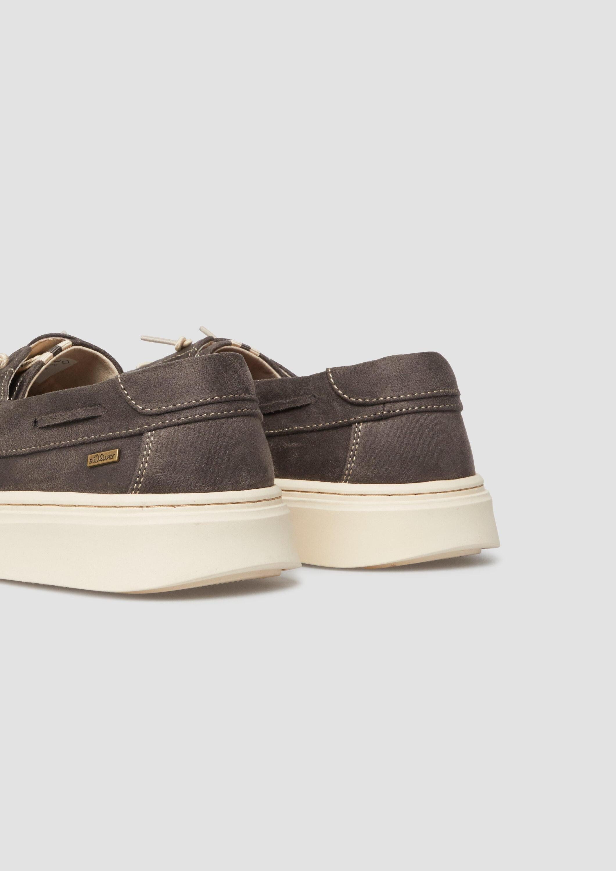 s.Oliver Slipper Schnürschuh Halbschuhe mit Sohle