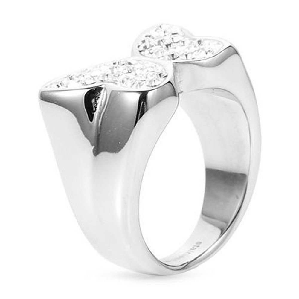 Kingka Fingerring Glamour Crystal Ring "Schmetterling" günstig online kaufen