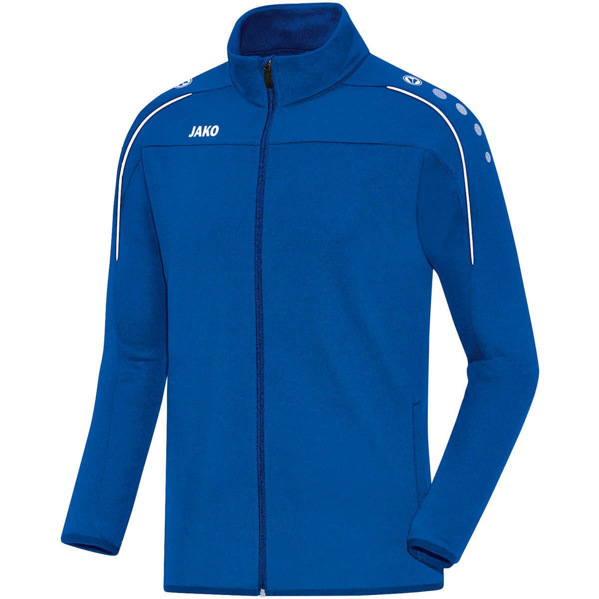 Sportanzug mit Reißverschluss Sportjacke mit Seitentaschen