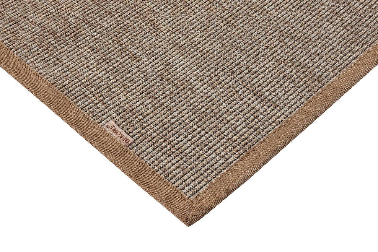 Teppich Naturino Elegance, rechteckig, Wohnzimmer Bordüre, 10 mm, camelfarben In- Dekowe, mit und Höhe: geeignet, Outdoor