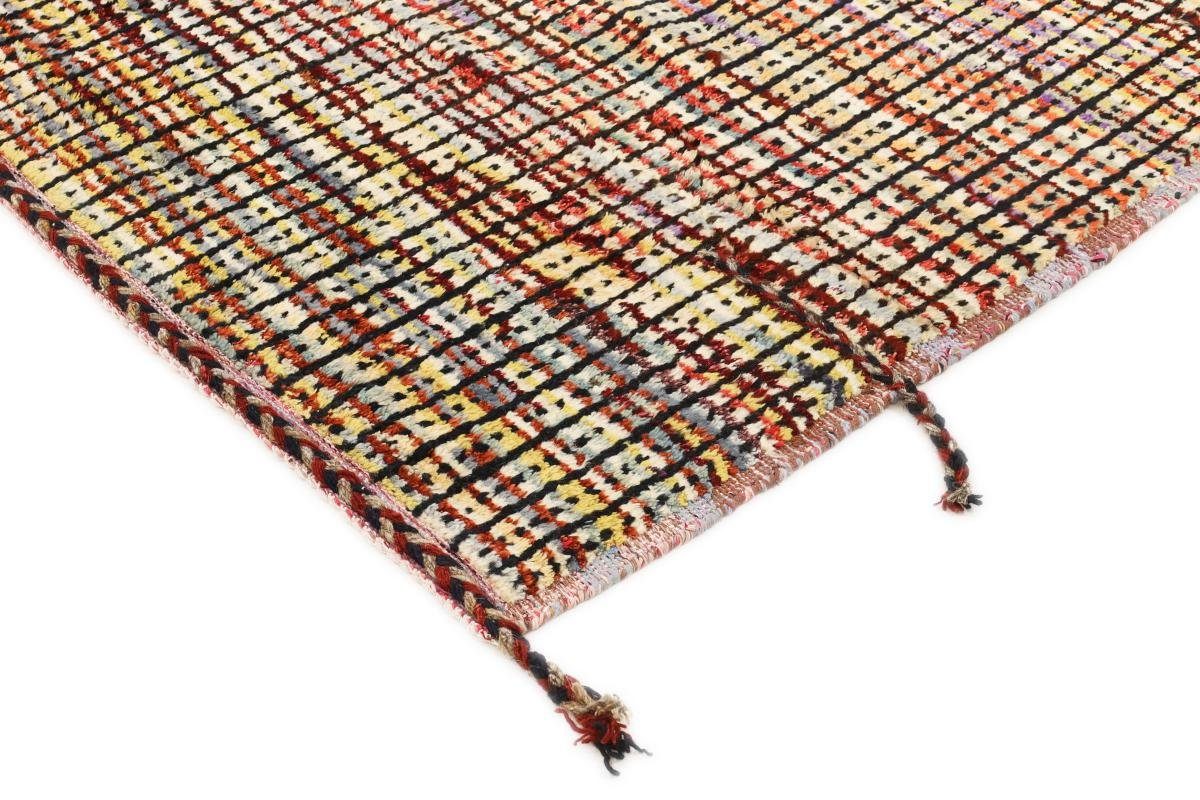 Nain Moderner Maroccan Orientteppich, rechteckig, 161x248 mm 20 Höhe: Berber Handgeknüpfter Orientteppich Design Trading,
