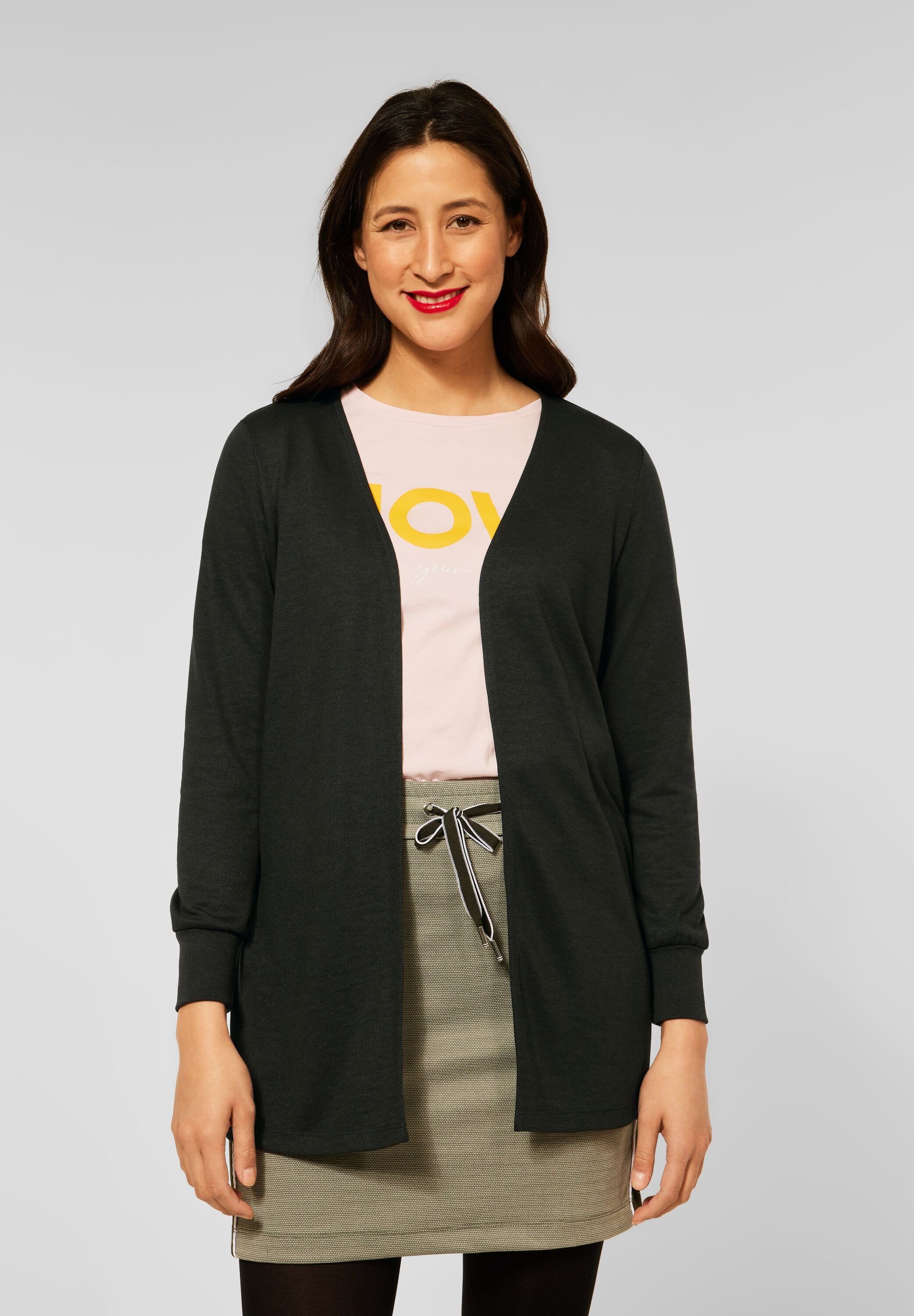 STREET ONE Cardigan in Unifarbe