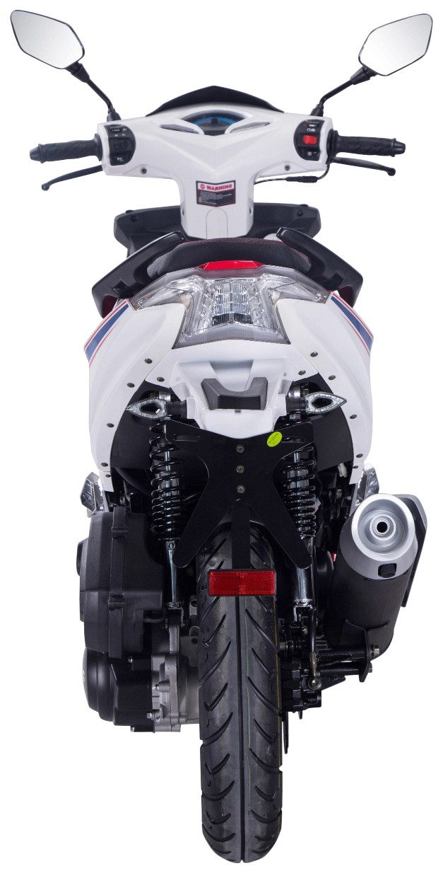 GT UNION Motorroller Striker 125, 124,6 ccm, 85 km/h, Euro 5+, Luftgekühlter Motor