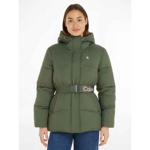 Calvin Klein Jeans Outdoorjacke mit Taillengürtel