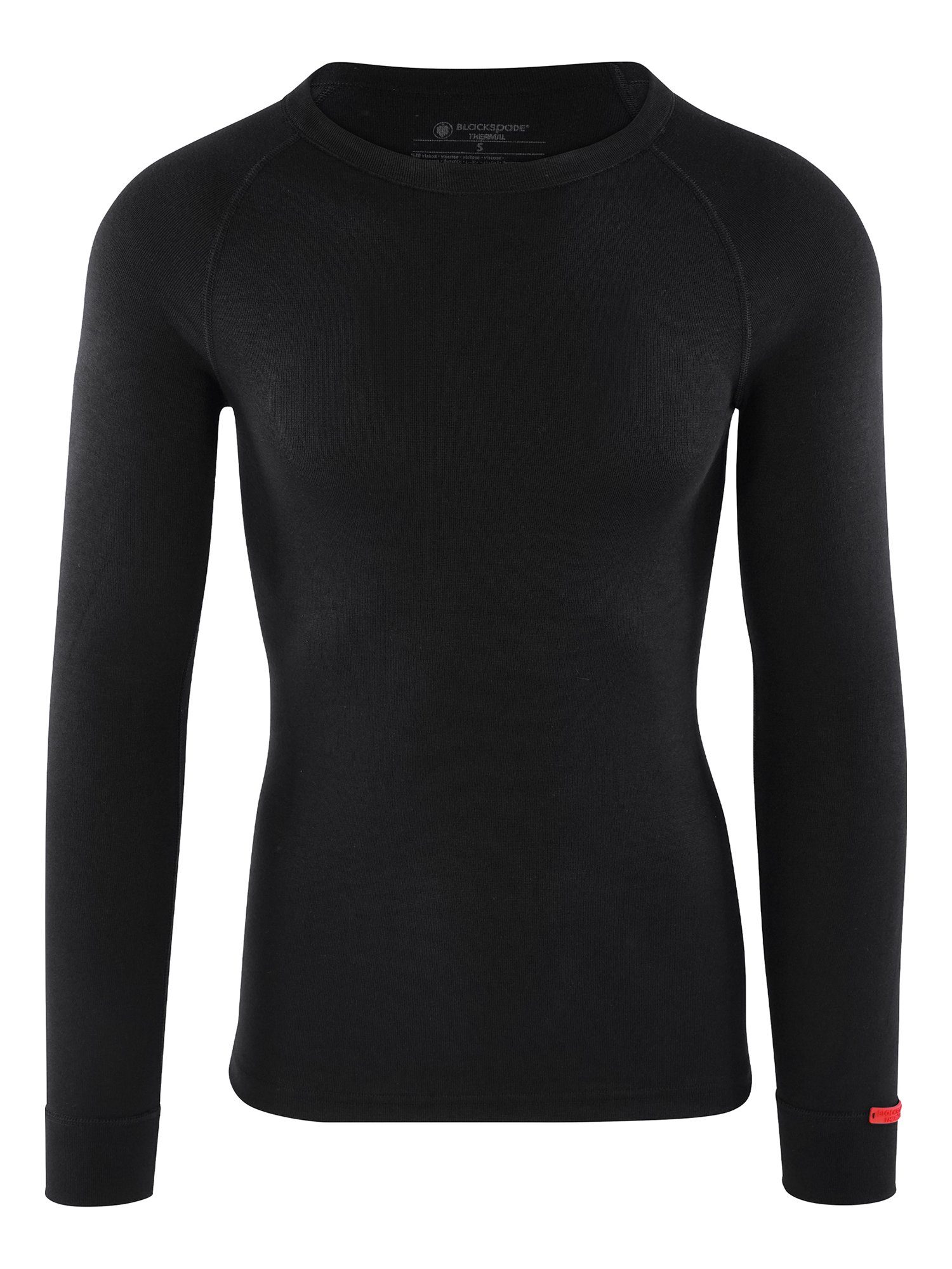 BlackSpade Thermounterhemd Thermal Longsleeve - O-Neck Thermo-oberteile Langarm Thermo-unterhemd